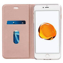Cargar imagen en el visor de la galería, Solid Color Voltage Pull-in Flip Leather Case For Iphone - Libiyi