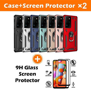 Luxury Armor Ring Bracket Phone Case For Samsung S21 Ultra(5G) - Libiyi
