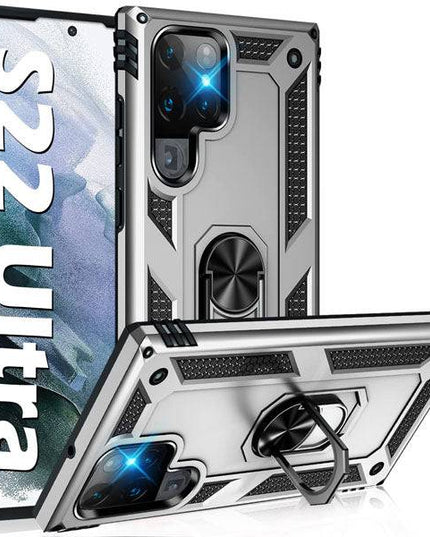 Luxury Armor Ring Bracket Phone Case For Samsung S22 Series - Libiyi