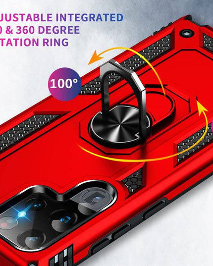 Luxury Armor Ring Bracket Phone Case For Samsung S22 Series - Libiyi