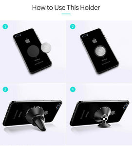 Universal Magnetic Car Phone Holder - Libiyi