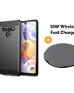 Black / LG K51 / With Wireless Charger