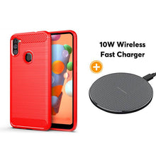 Cargar imagen en el visor de la galería, Luxury Carbon Fiber Case For Samsung A11(US and EU Version) - Libiyi