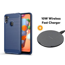 Cargar imagen en el visor de la galería, Luxury Carbon Fiber Case For Samsung A11(US and EU Version) - Libiyi