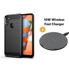 Cargar imagen en el visor de la galería, Luxury Carbon Fiber Case For Samsung A11(US and EU Version) - Libiyi