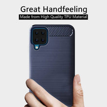Load image into Gallery viewer, Luxury Carbon Fiber Case For Samsung A12 With 2-Pack Screen Protectors - Libiyi