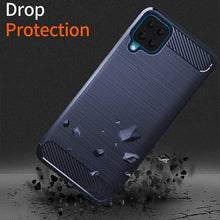 Load image into Gallery viewer, Luxury Carbon Fiber Case For Samsung A12 With 2-Pack Screen Protectors - Libiyi