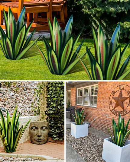 Anti-rust Metal Tequila Agave Plant - Libiyi