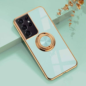 Slim Thin Finger Ring Case For Samsung S21 Ultra - Libiyi
