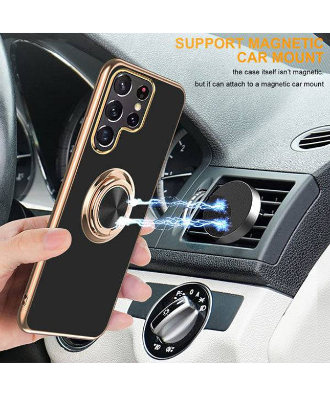 Slim Thin Finger Ring Case For Samsung S22 Series - Libiyi