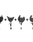 Chicken / A+B+C+D(4 Styles)