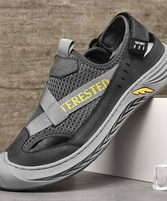 Libiyi Men's Outdoor Hiking Sandals Breathable River Upstream Shoes - Libiyi