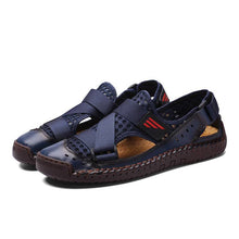 Cargar imagen en el visor de la galería, Libiyi Men&#39;s Casual Beach Breathable Plus Size Sandals - Libiyi