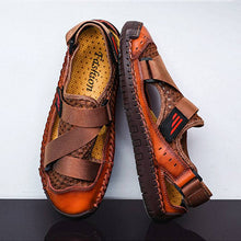 Cargar imagen en el visor de la galería, Libiyi Men&#39;s Casual Beach Breathable Plus Size Sandals - Libiyi