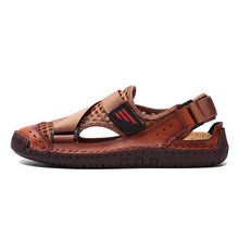 Cargar imagen en el visor de la galería, Libiyi Men&#39;s Casual Beach Breathable Plus Size Sandals - Libiyi