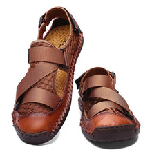 Cargar imagen en el visor de la galería, Libiyi Men&#39;s Casual Beach Breathable Plus Size Sandals - Libiyi