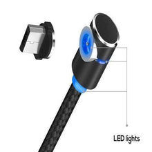 Load image into Gallery viewer, 3 in 1 360° Magnetic Charging Cable for Huawei iPhone Samsung - Libiyi