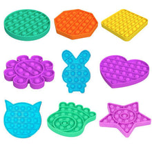 Load image into Gallery viewer, Pop It Fidget Toy, Push Pop Bubble Fidget Sensory Toy - Libiyi