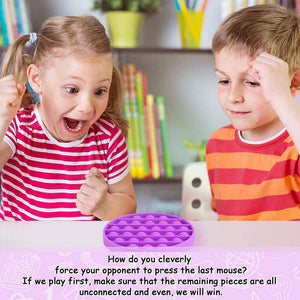 Pop It Fidget Toy, Push Pop Bubble Fidget Sensory Toy - Libiyi