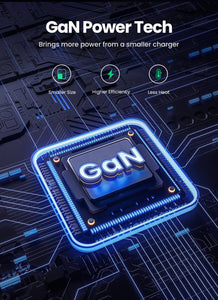 65W GaN Charger Quick Charge QC4.0 QC PD3.0 PD USB C Type C Fast Charger For Samsung Macbook iPhone - Libiyi