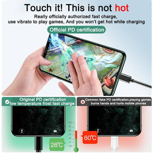 65W GaN Charger Quick Charge QC4.0 QC PD3.0 PD USB C Type C Fast Charger For Samsung Macbook iPhone - Libiyi