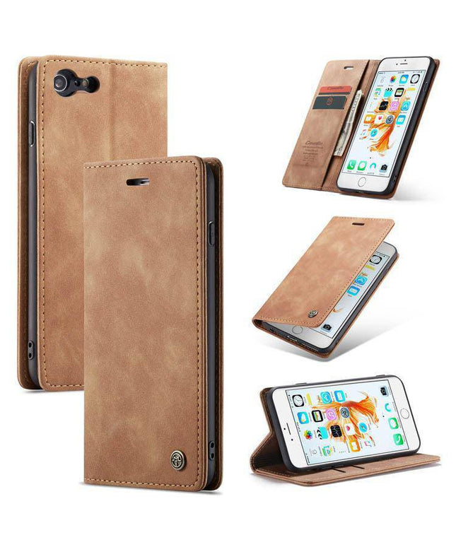 Luxury Retro Wallet Case For iPhone - Libiyi