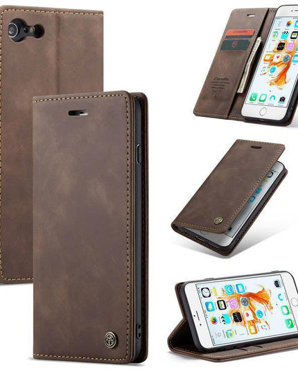 Luxury Retro Wallet Case For iPhone - Libiyi