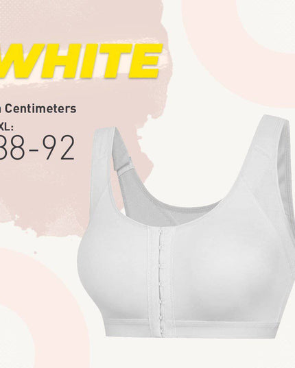 Front Closure Support Sport Bra - Libiyi