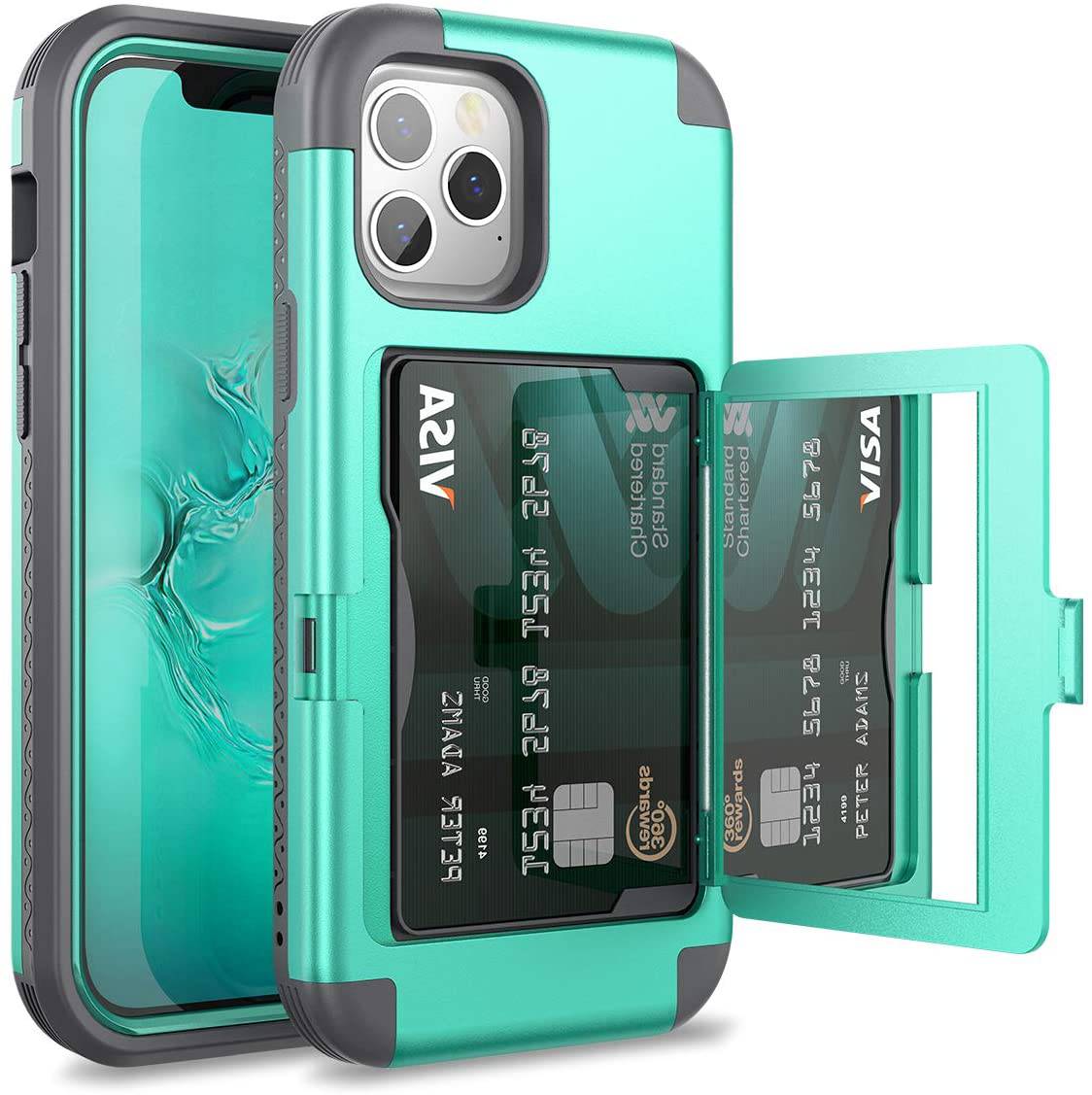 2-in-1 Heavy Duty Protection Case With Hidden Mirror For iPhone 12 Series - Libiyi